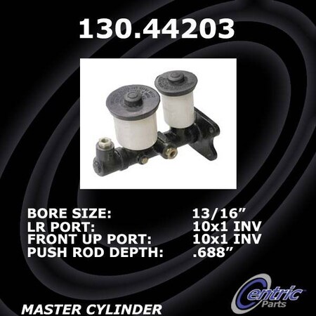 Centric Parts Premium Brake Master Cylinder, 130.44203 130.44203